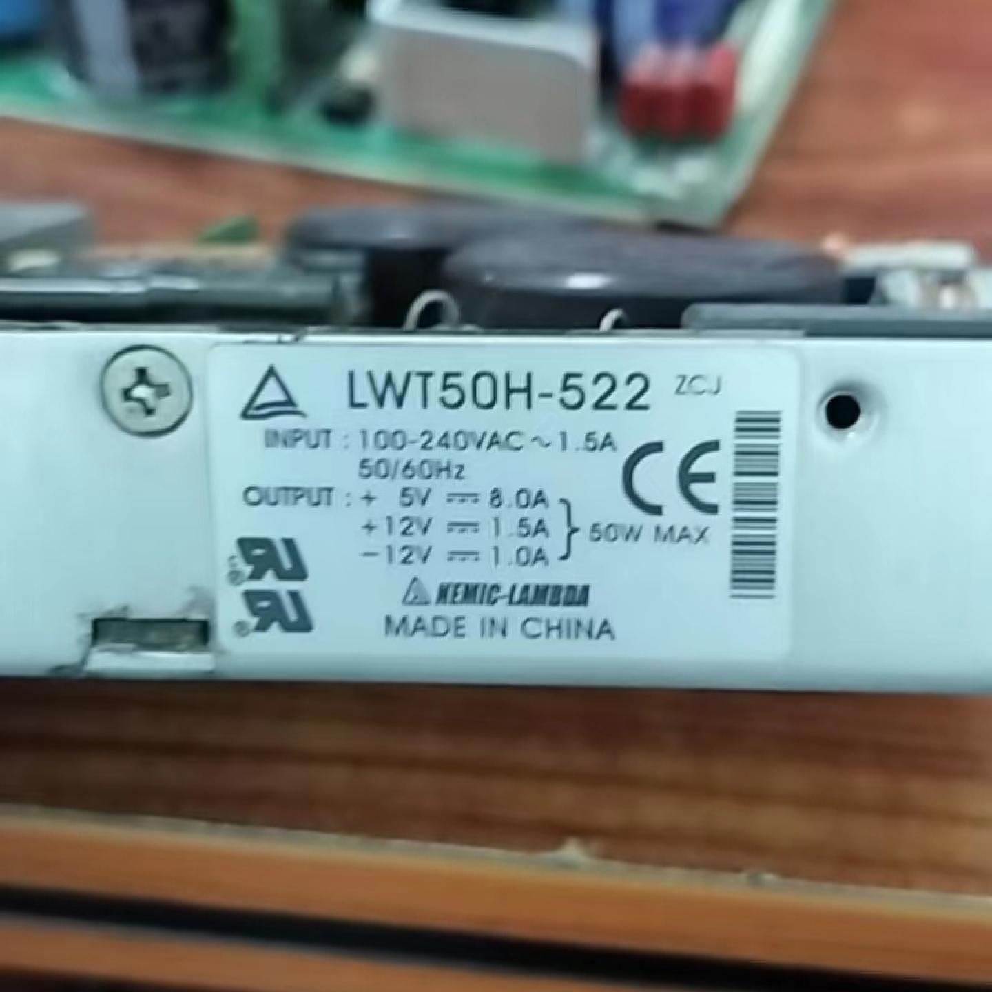 LWT50H-522日本住友塑胶注塑机专用开关电源原装拆机质量保证测OK