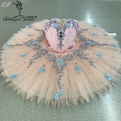 新色分体TUTU裙量身订制仙女娃娃睡美人芭蕾比赛盘裙演出服