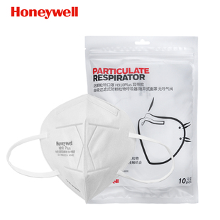霍尼韦尔口罩H910PLUS耳带款 防粉尘飞沫雾霾KN95级别呼吸透气男女