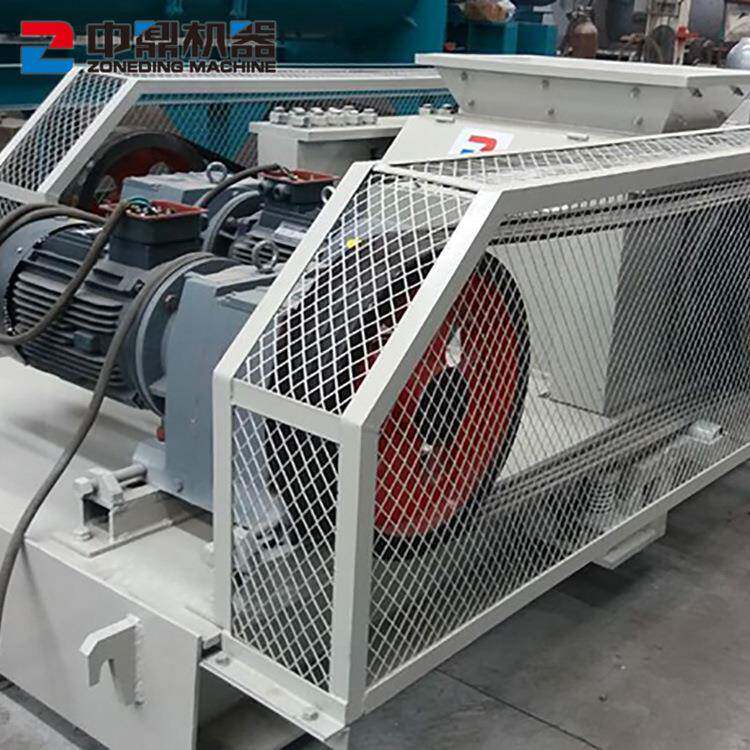 石料对辊挤压破碎机使用寿命长对辊破碎机洗煤厂对辊式粉碎机