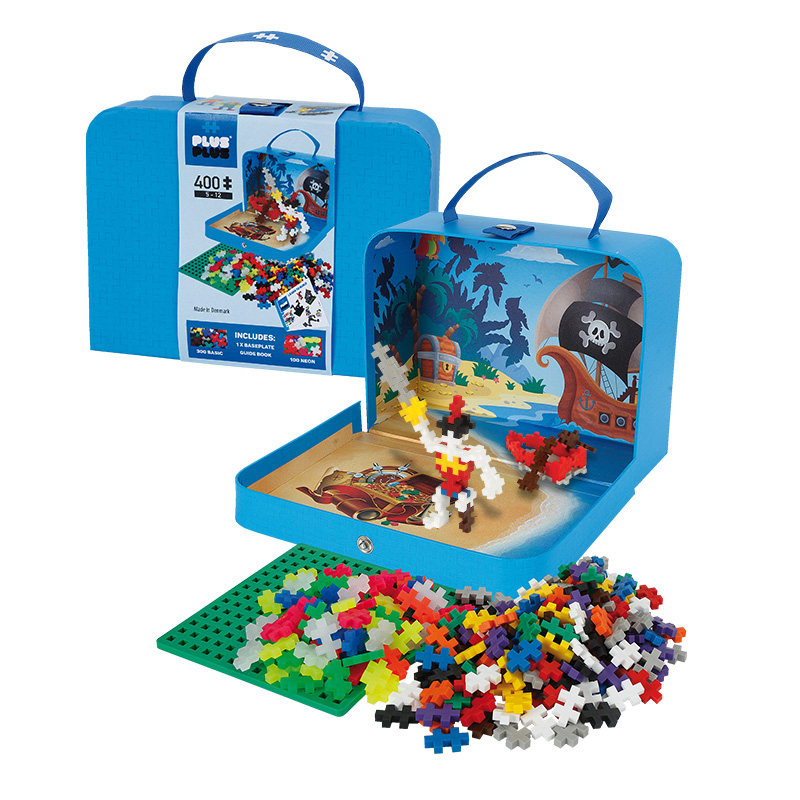 丹麦原装加加木plus plus小颗粒益智创意拼插积木玩具破损包装