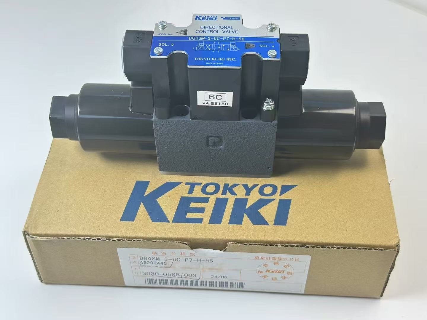 日本原装东京计器KEIKI电磁阀DG4V-3-2A-M-P2-T-7-52换向阀