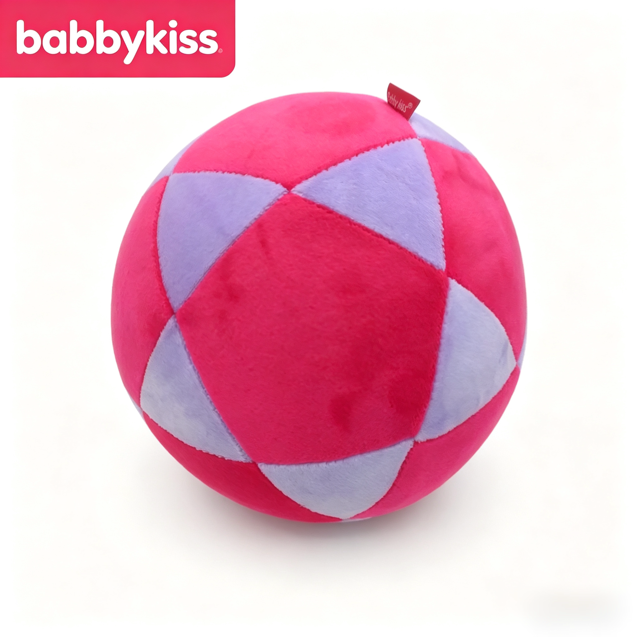 19cm毛绒玩具球babbykiss谜语球儿童布球拼接球pp棉实心室内玩耍