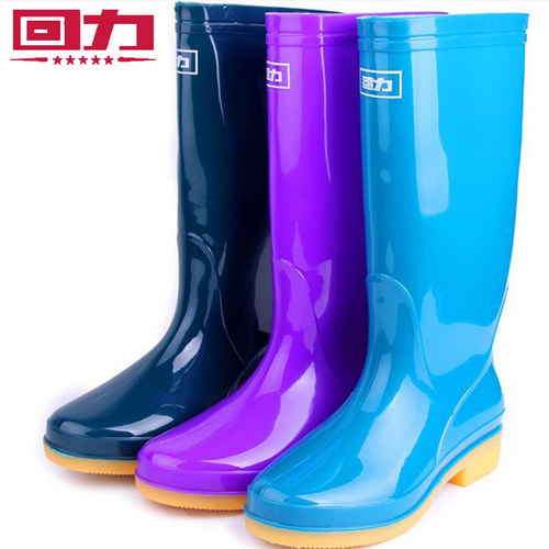雨鞋水鞋Warrior/回力简约高筒