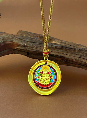 金店同款沙999烧蓝珐琅錾