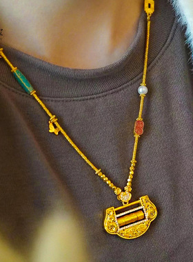 沙金999古法点钻岁平安如