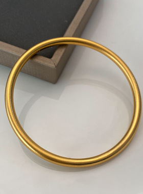 沙金首饰手镯古法传承女哑