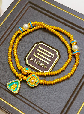 金店同款沙999古法冰蓝花