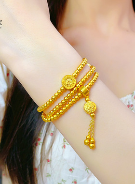 古法传承沙金999蕴藏莲开