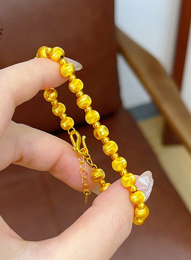 金店同款沙999拉丝猫眼珠