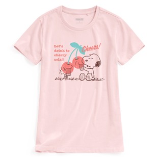 史努比系列印花T恤 女 诚衣 lativ
