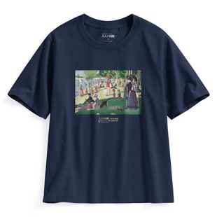 诚衣 大人 印花T恤 女 图鉴宽版 lativ