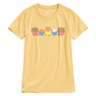 lativ 诚衣 Miffy and Friends印花T恤-03-女