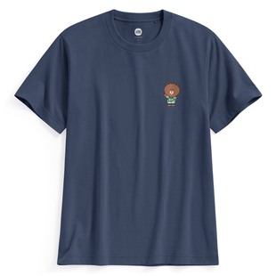 lativ FRIENDS印花T恤 LINE 男 诚衣