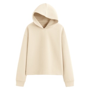 连帽上衣 运动空气层短版 女 诚衣 lativ