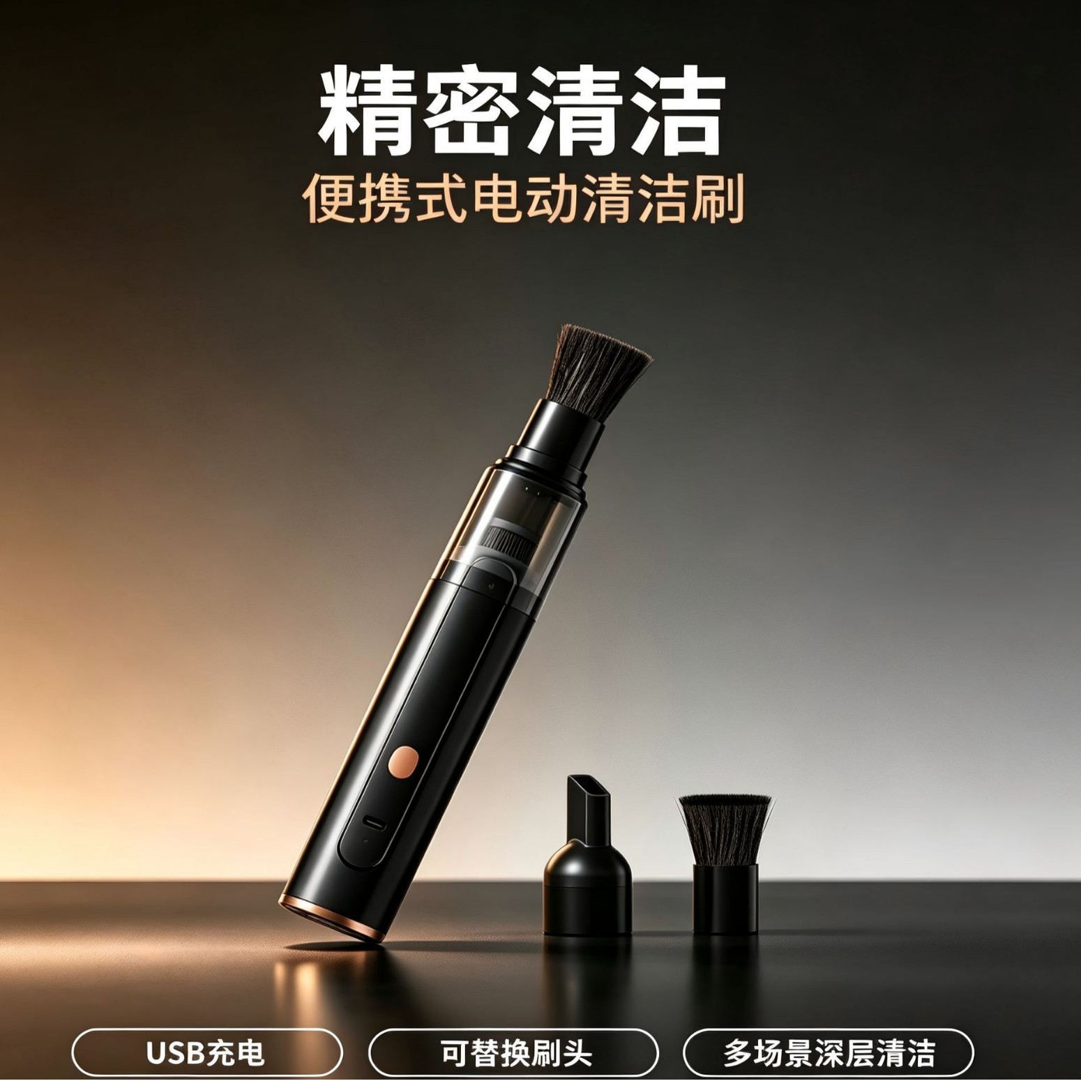 跨境吸吹一体吸尘器咖啡粉猫狗毛无线便携手持桌面键盘家用大吸力