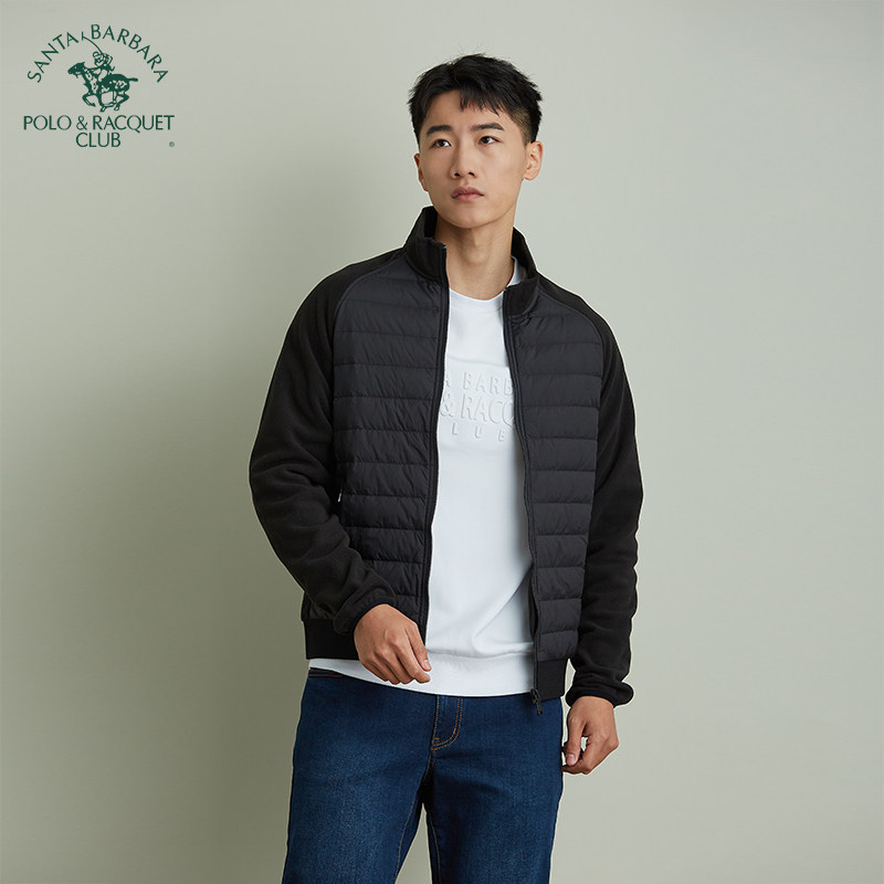 圣大保罗休闲立领羽绒服男