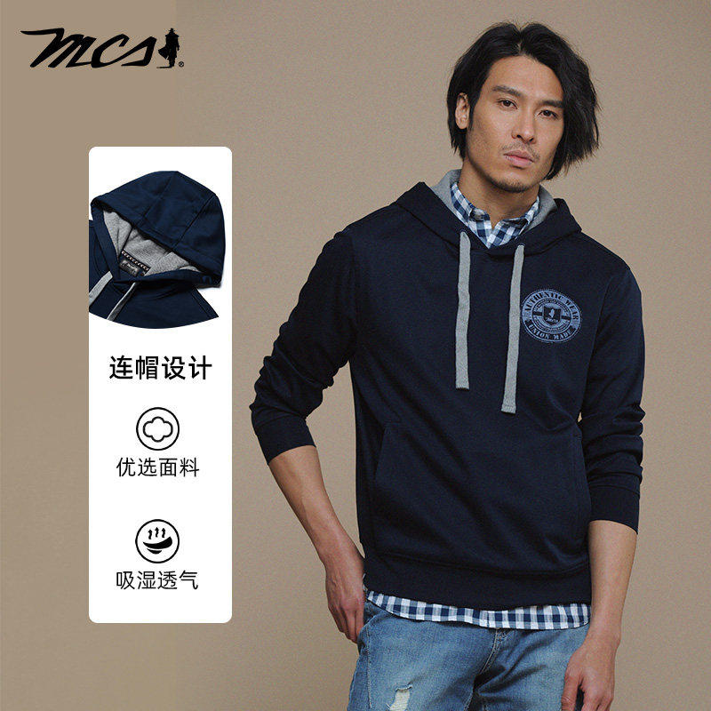 连帽休闲MCS休档卫衣男