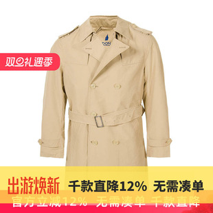 伦敦雾/London fog 风衣大衣秋季男装单外套双排扣大码LW11WF105