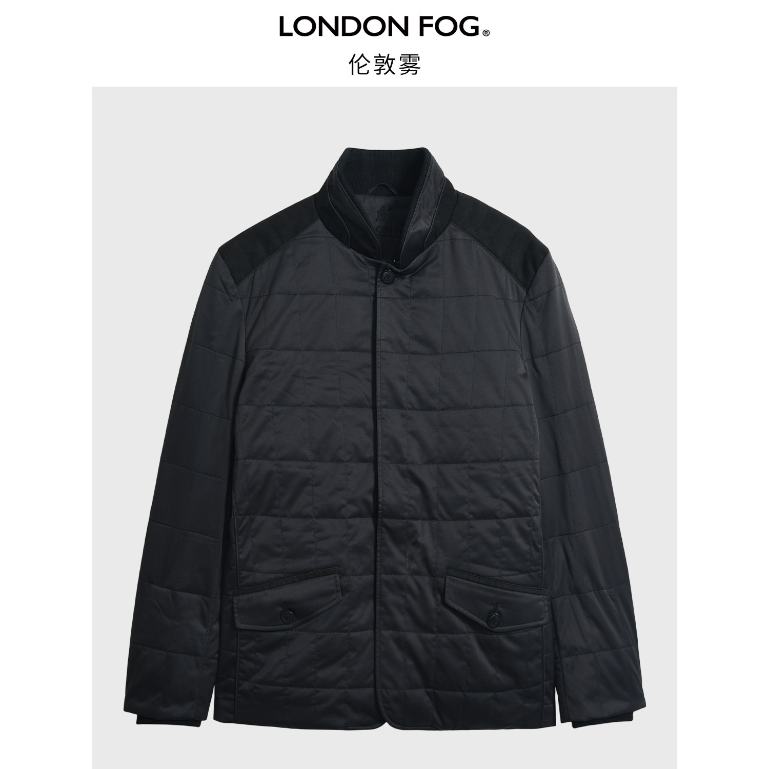 LONDONFOG/伦敦雾男装立领棉衣