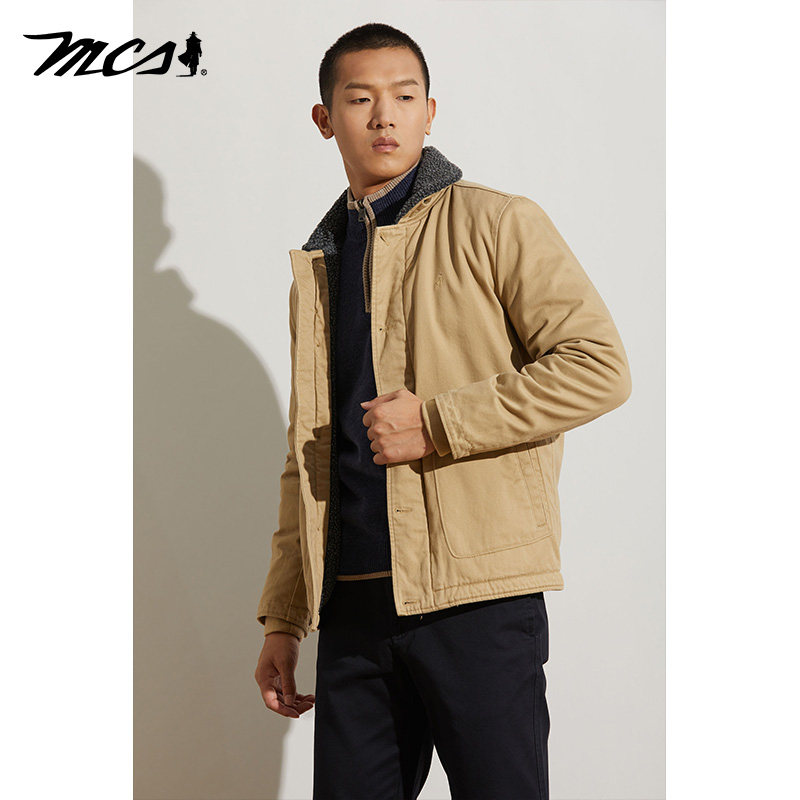 MCS/万宝路男装棉服外套棉袄