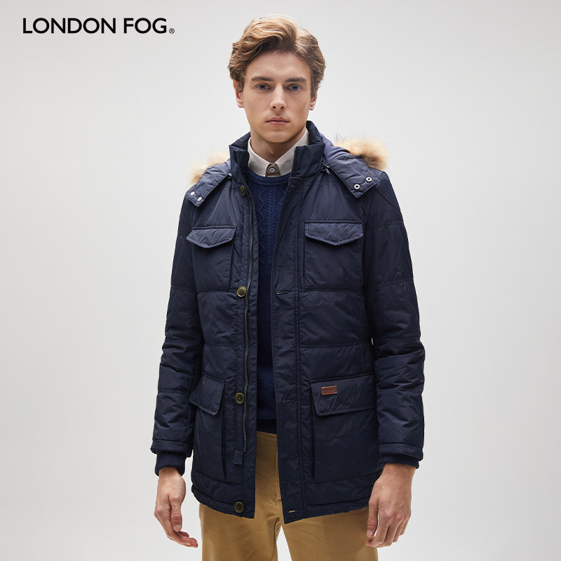 LONDONFOG冬季间棉棉衣男士棉服