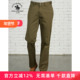 圣大保罗品质男装 PW12WP111 棉制宽松商务休闲裤 秋冬新款 直筒长裤