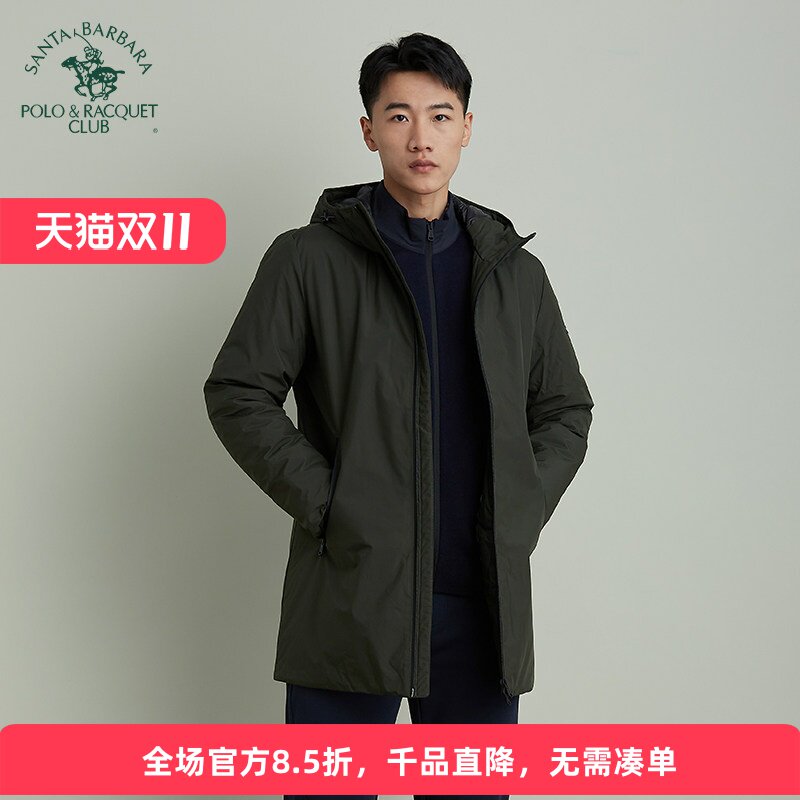 圣大保罗秋冬款中长款羽绒服