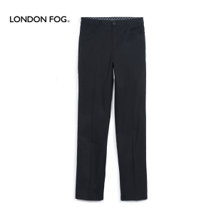 夏季 伦敦雾男裤 薄款 微弹黑色商务休闲裤 LONDON 宽松直筒长裤 FOG