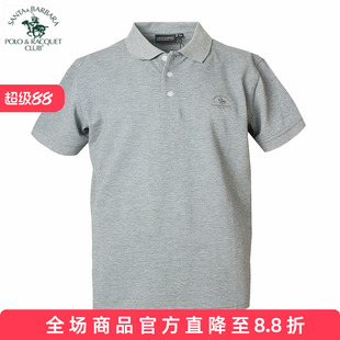 纯棉简约夏季 专柜正品 大码 圣大保罗男装 POLO衫 新款 t恤男短袖 半袖