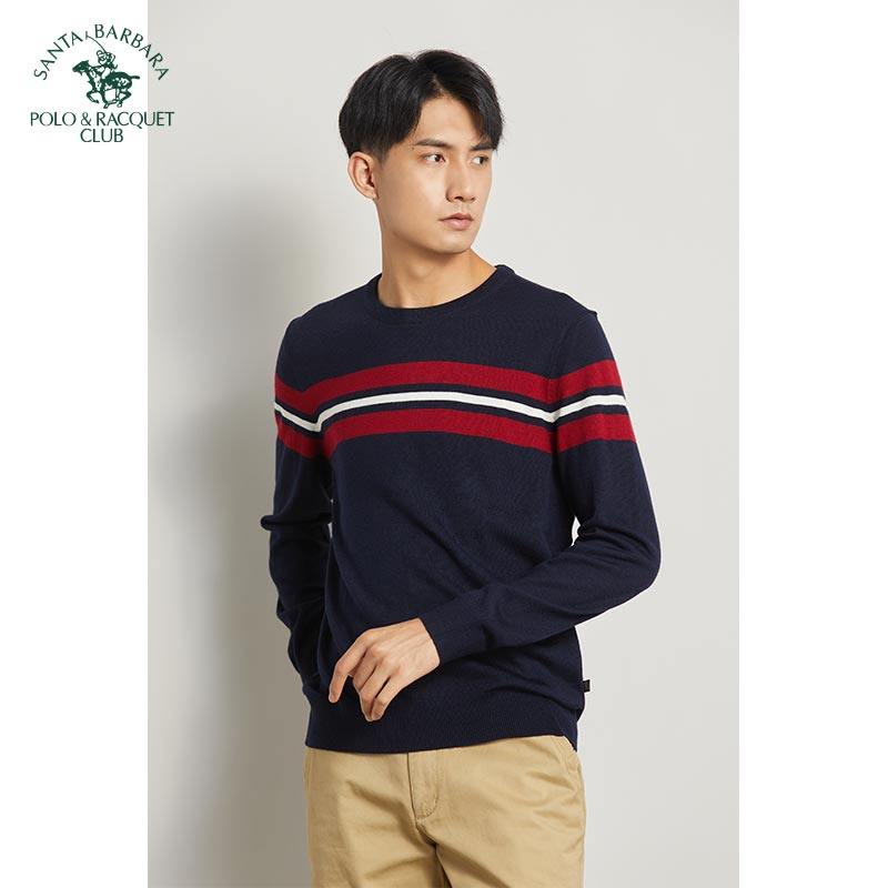 圣大保罗套头衫圆领毛衣男