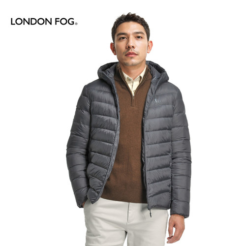 LONDONFOG休闲商务羽绒服男