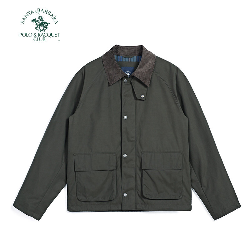 圣大保罗男夹克外套翻领休闲上衣