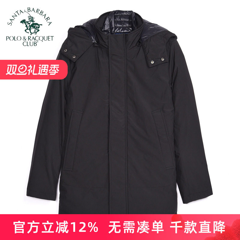 商务休闲中年宽松款大码羽绒服