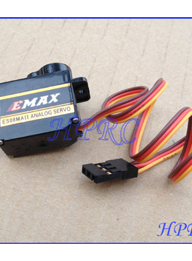 银燕EMAX 金属齿轮 12克12g舵机ES08MAII 9克9g尺寸ES08MA II