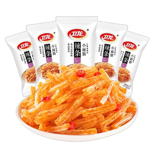 卫龙小面筋辣条小吃零食大礼包解馋香辣麻辣面筋制品怀旧休闲食品