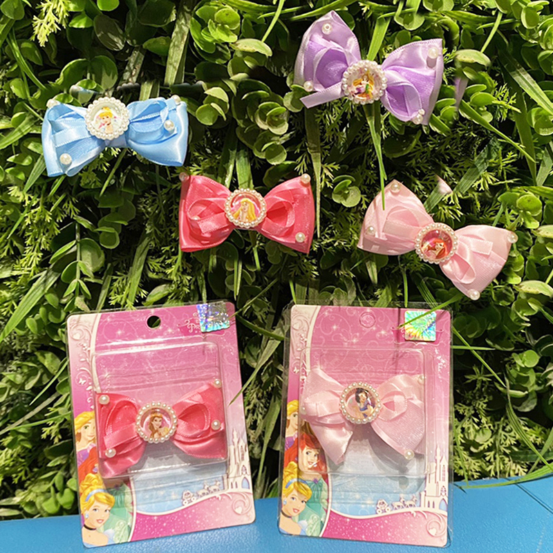 迪士尼长发白雪女童小夹子