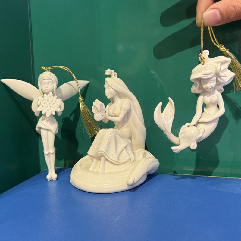 长发摆件美人鱼小叮当挂件