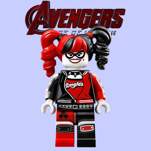 蝙蝠侠大电影拼装积木人仔 sh306哈莉奎茵小丑女 70906玩具礼物