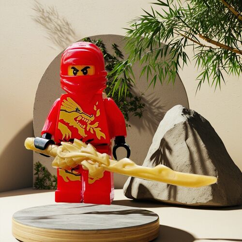 幻影忍者人仔积木玩具  前传 njo009 Kai DX 龙服凯含武器2254