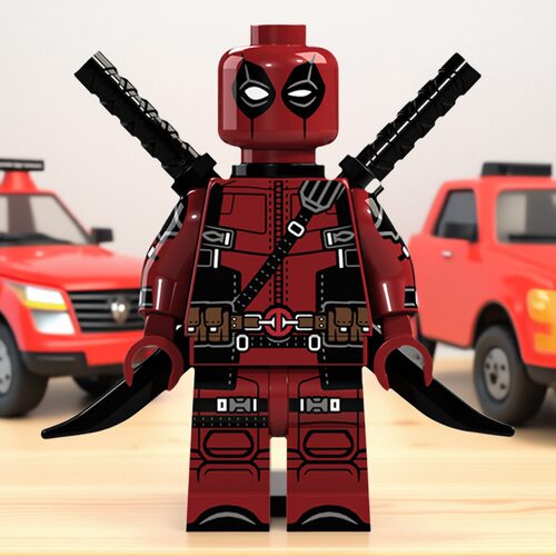 人仔x战警死侍第三方moc人仔