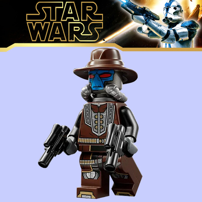 星球大战人仔KM66041凯德贝恩75323积木SW1219辩护者号拼装玩具