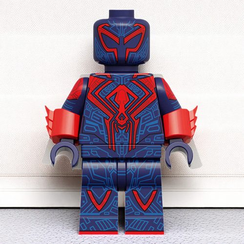复仇者联盟2099蜘蛛侠第三方MOC拼装儿童积木人仔玩具XP551迈尔斯