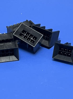 MOLEX 44432-0401 0444320401 2x2 4P 公座 间距3mm 立式DIP压接