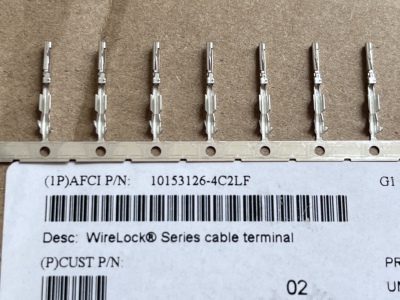现货FCI新能源汽车端子 连接器 10153126-4C2LF