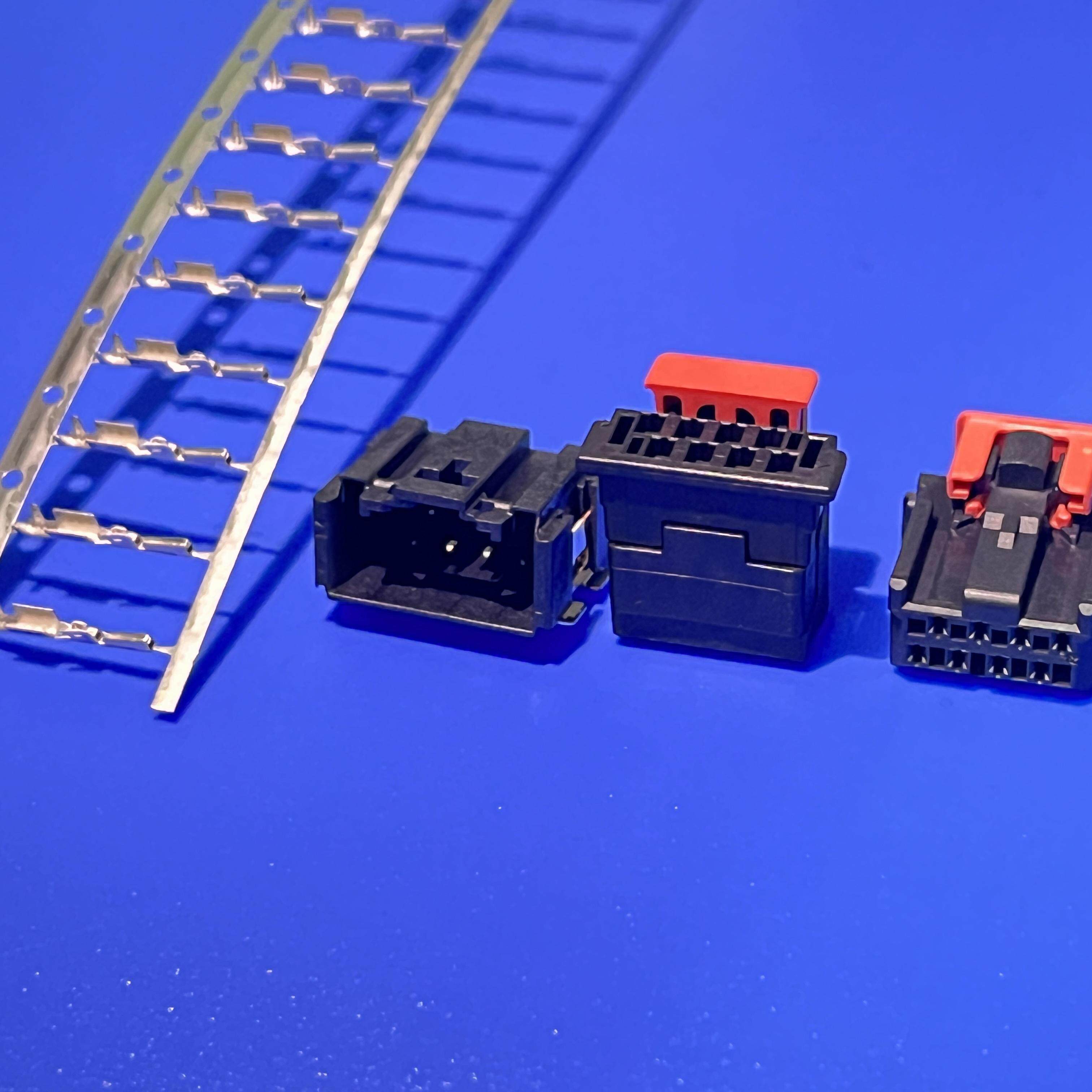 FCI  现货 10142348-004LF PH 1.27 4P 特斯拉汽车 电池采集板