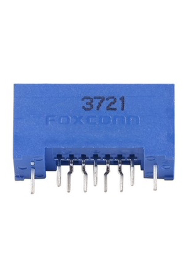 FOXCONN LE18071-Z50D-4F  SATA7pin蓝色连接器  间距1.27mm