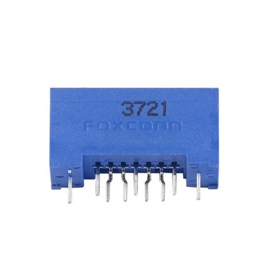 FOXCONN LE18071-Z50D-4F  SATA7pin蓝色连接器  间距1.27mm
