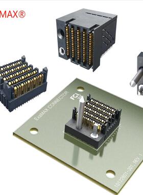 FCI 10128403-101LF  ExaMAX 56G 背板连接器 压接64P 公座