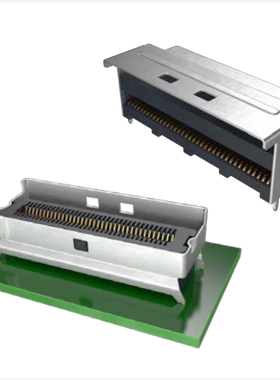 安费诺 G97R22332HR Mini Cool Edge IO(MCIO) 74P 卧贴